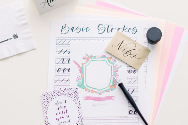 Modern Calligraphy for Beginners at Horizons