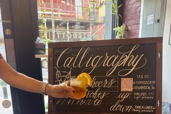 Modern Calligraphy for Beginners at Mister Cheeks