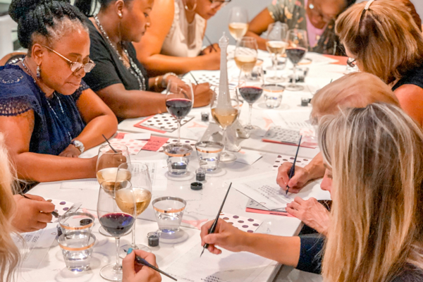 Modern Calligraphy and Ornament Lettering for Beginners at Coles Road Brewing