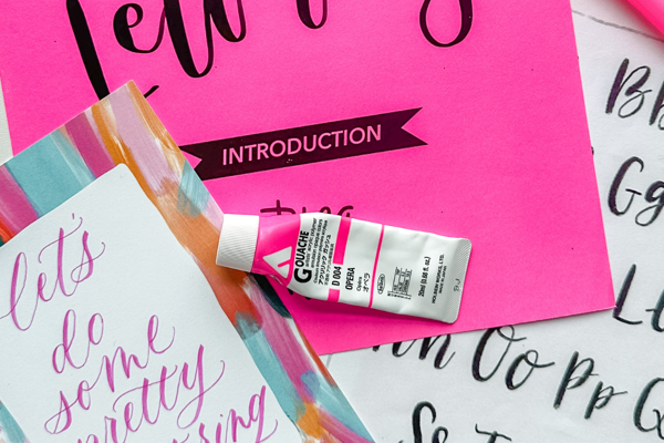 Brush Lettering for Beginners at Modest Roots Brewing Co.