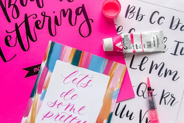 Brush Lettering for Beginners at Brooklyn Habit
