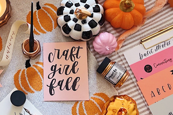 Modern Calligraphy & Pumpkin Lettering for Beginners at Baltimore Spirits Co.