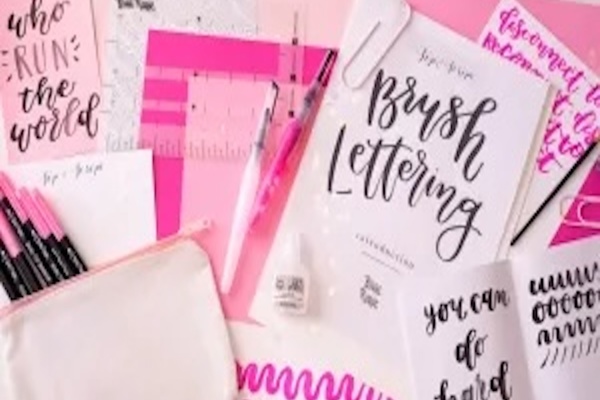 Brush Lettering for Beginners at ZincHouse Winery & Brewery 21+