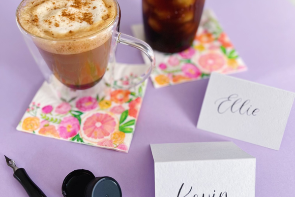 Modern Calligraphy for Beginners at Butter & Bean Cafe