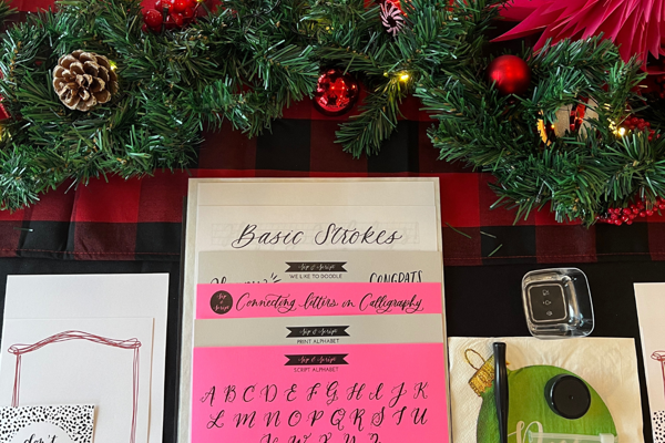 Modern Calligraphy for Beginners at Bakery Lorraine – The Pearl