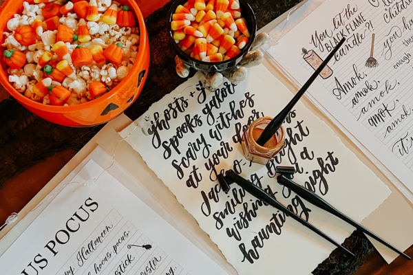 Modern Calligraphy for Beginners at The Homestead 1854