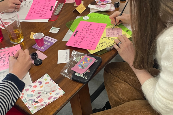 Modern Calligraphy for Beginners at Atlas Brew Works Bridge District