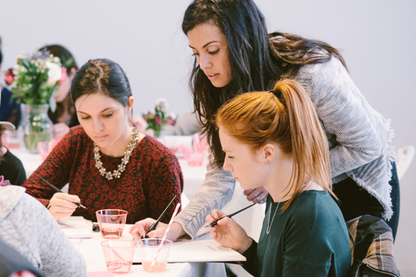 Modern Calligraphy for Beginners at Athena's Kafenio
