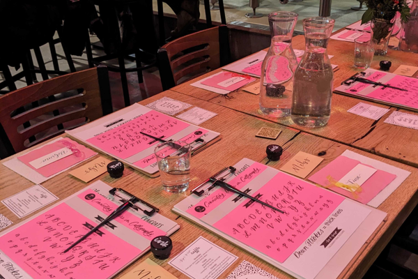 Modern Calligraphy for Beginners at The Travel Bar