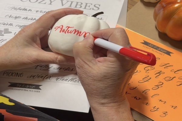Modern Calligraphy and Pumpkin Lettering for Beginners at CityLine