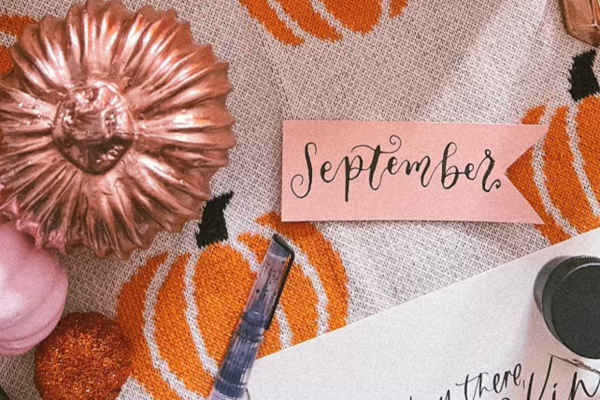 Modern Calligraphy and Pumpkin Lettering for Beginners at Atlas Brew Works Bridge District