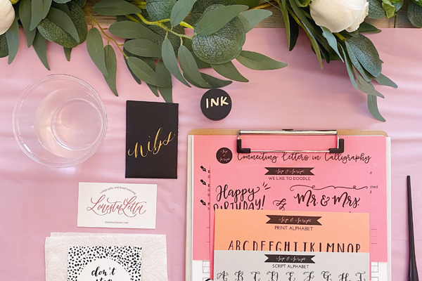 Modern Calligraphy for Beginners at Burnt Barrel