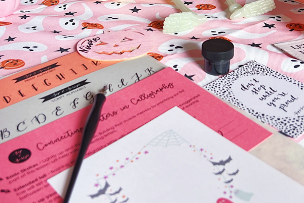 Modern Calligraphy for Beginners at La Gelatteria