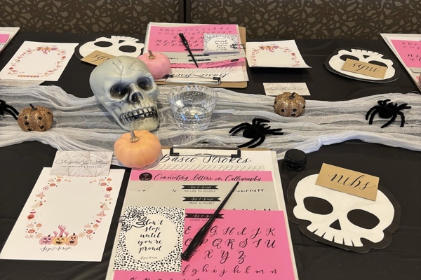 Modern Calligraphy & Pumpkin Lettering for Beginners at Notch8 Brewery