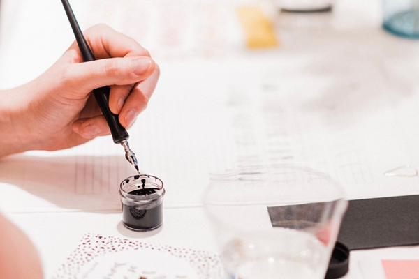 Modern Calligraphy for Beginners at La Bomboniera Upper West Side