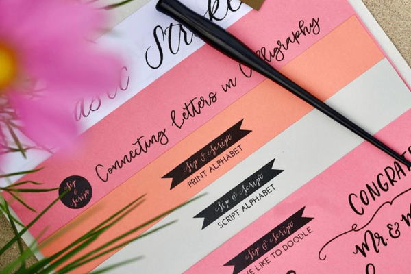 Modern Calligraphy for Beginners at Wye Hill Kitchen & Brewing