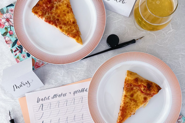 Modern Calligraphy for Beginners at Hop Atomica