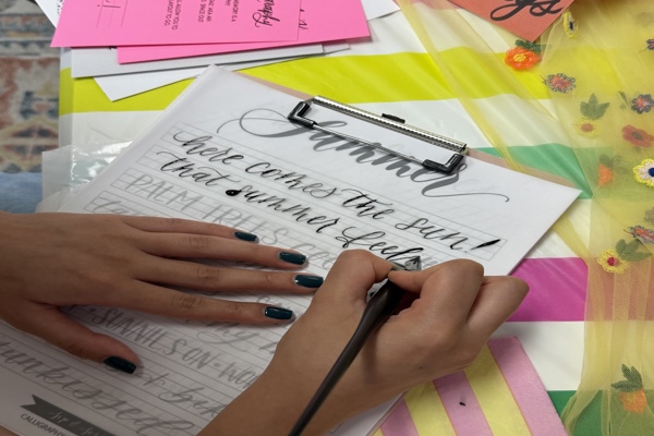 Modern Calligrapy for Beginners at George Coffee & Provisions