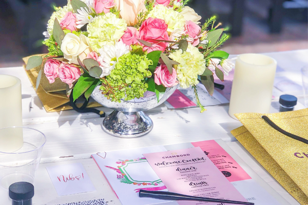Modern Calligraphy for Beginners at Red Red Wine Bar + Bistro
