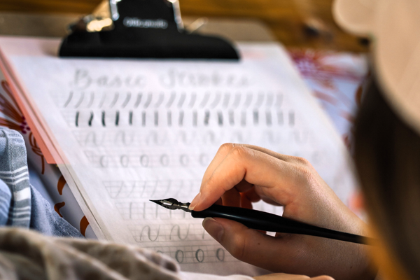 Modern Calligraphy & Pumpkin Lettering for Beginners at Mobtown Brewing Co.