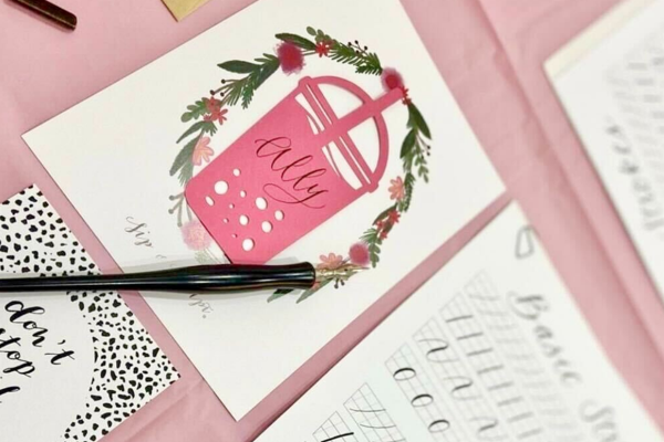 Modern Calligraphy for Beginners at 3rd Avenue Grill