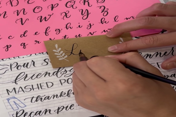 Modern Calligraphy & Place Card Lettering for Beginners at CityLine