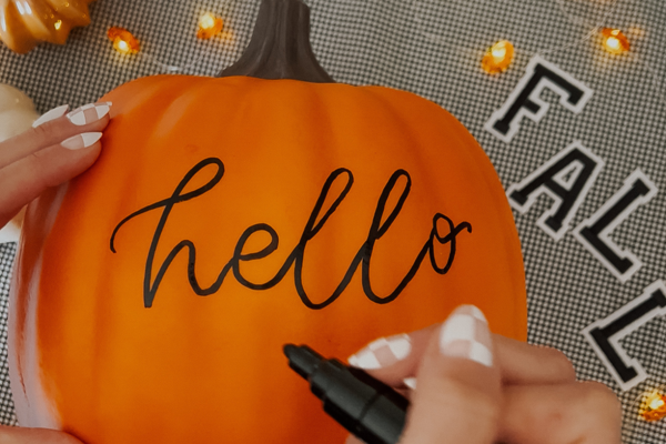 Modern Calligraphy and Pumpkin Lettering for Beginners at Coles Road Brewing
