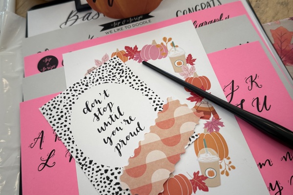 Modern Calligraphy for Beginners at Halcyon