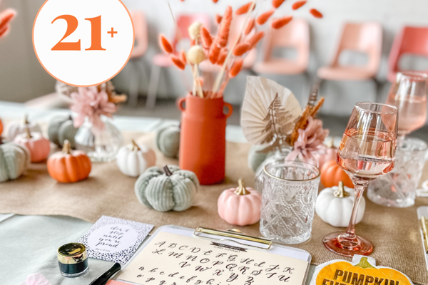 Modern Calligraphy & Place Card Lettering for Beginners at Lambs Maine (21+)