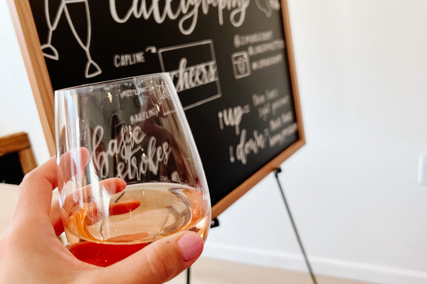 Modern Calligraphy for Beginners at Swallow Wines